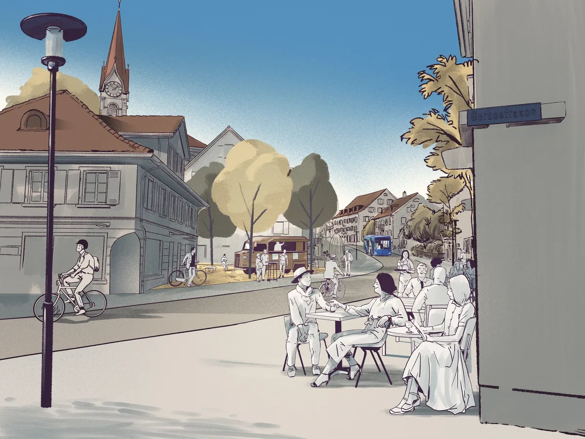 Mit dem Bau der Moosackerstrasse verspricht sich der Stadtrat eine Verkehrsberuhigung des Zentrums.